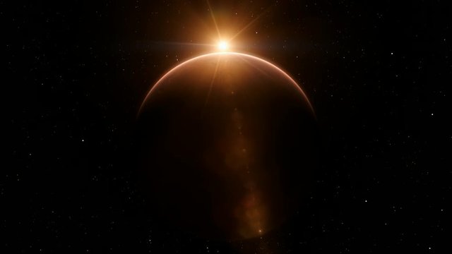 Sunrise at Mars