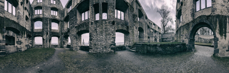Burg Panorama 360 Grad Ansicht 2