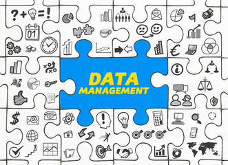 Data Management / Puzzle mit Symbole
