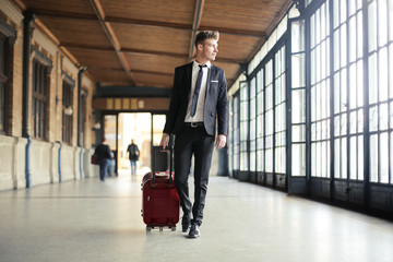 Walking in the station
