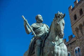 Fototapeta na wymiar Statue in Florenz