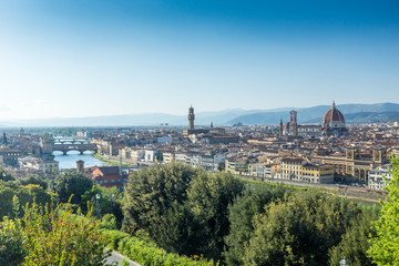 Obraz premium Aussicht auf Florenz