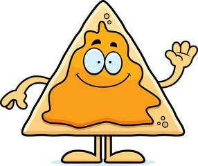 Cartoon Nachos Waving