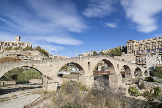 City view, Manresa, Catalonia,Spain.