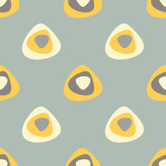 Seamless vector geometric pattern.