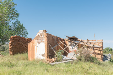 Ruin in Waterkloof near Philippolis