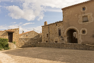 The town of Culla in Castellón, Valencia