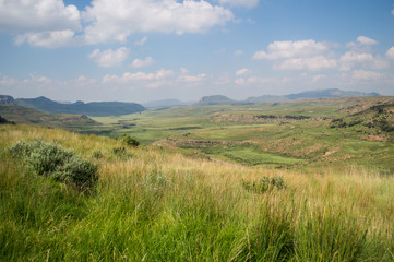 Mountain Landscape in Golden Gate Highlands National Park in South Africa’s Freestate