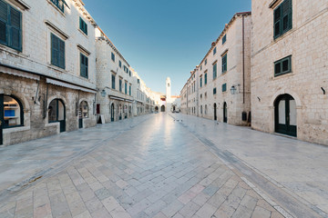 Stradun street in Dubrovnik
