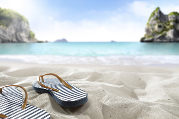 Obraz premium flip flops 