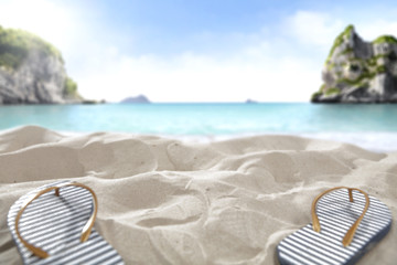 Obraz premium flip flops 