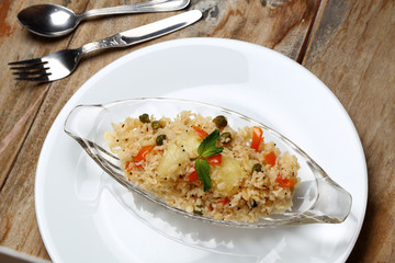 indian veg biryani, veg pulav, Indian vegetable pulao
