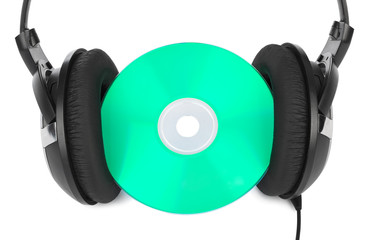 Headphones and cd