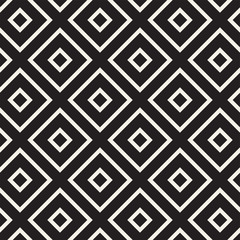 Maze Tangled Lines Contemporary Graphic. Abstract Geometric Background Design. Vector Seamless Pattern.