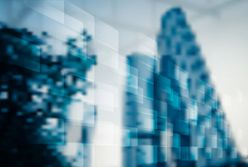 Abstract blur business office background