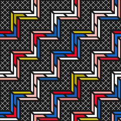 Colorful bright seamless pattern