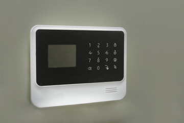 keypad for a security system