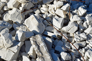 Gemischter Bauschutt