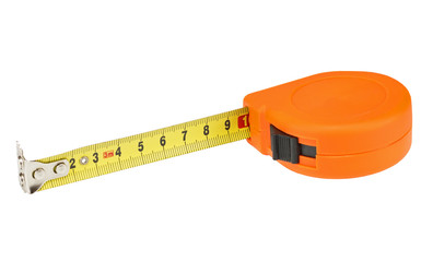 tape measure isolated on white