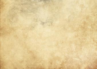 Old stained and yellowed paper texture.
