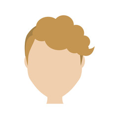 man face cartoon icon over white background. colorful design. vector illustration