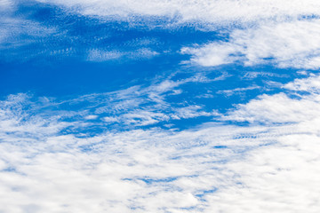 Naklejka na ściany i meble beautiful of blue sky with cloud.