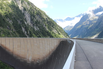 Schlegeisspeicher Wasserkraftwerk im Zillertal