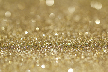 Gold Glitter, Glitzer, Hintergrund, Abstrakt