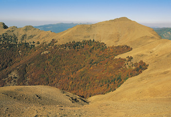 Fall colors in Amanos Mountains, Taurus Range  Hatay Turkey