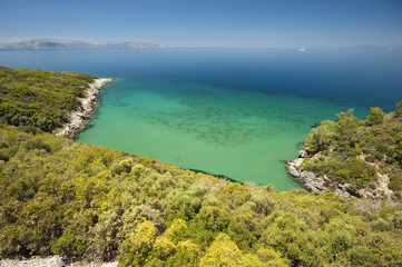 Scenic view of Dilek Yarimadasi National Park Kusadasi Turkey