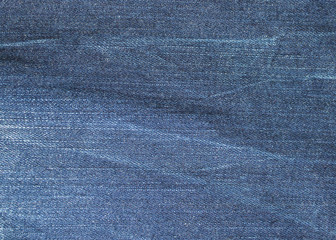 Blue jeans texture, textile background