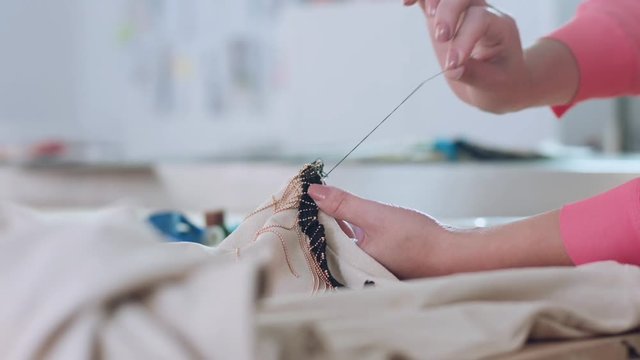 Stitching Fabric Sewing Decoration 01