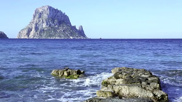 View from Hort Beach, Ibiza, Spain