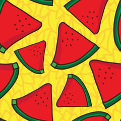 Watermelon Seamless Pattern