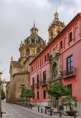 Fototapeta na wymiar The Royal College of Saint Bartholomew, Granada