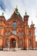 Uspenski Cathedral in Helsinki, Finland