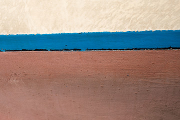 Detail of old withering sail boat