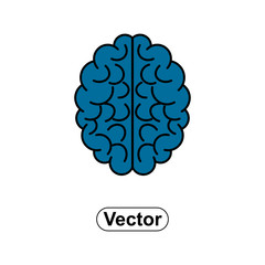мозг, вектор, иконка