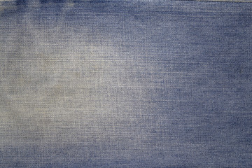 Texture of blue jeans textile background