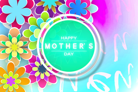 Mother’s Day Beautiful Template Greeting Card