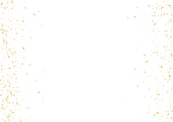 Obraz premium Abstract background with flying subtle golden confetti.