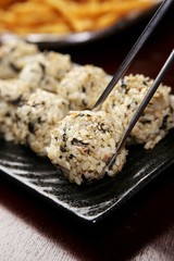 riceball with tuna a.k.a Onigiri	