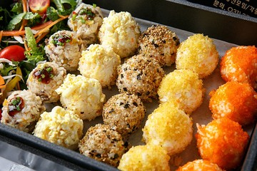 Assorted rice ball, 주먹밥모듬