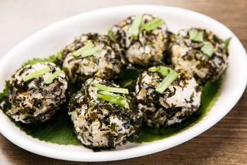 Riceballs with Flying Fish Roe