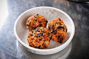 spicy riceball a.k.a Onigiri, 주먹밥