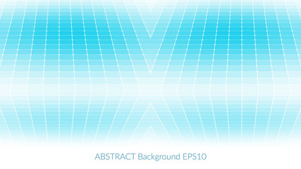 Abstract geometric background with volumetric space inside.
