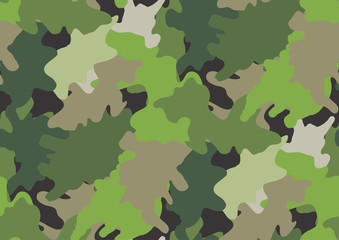 Fototapeta premium Camouflage seamless pattern.