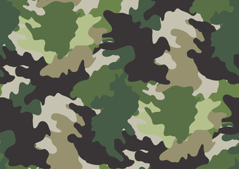 Camouflage seamless pattern.