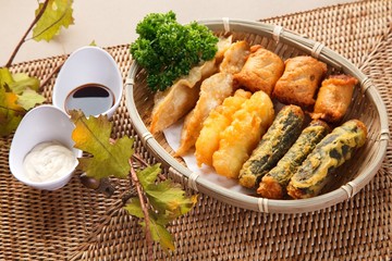 various  fried, 모듬튀김