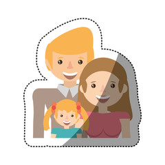 people family together image vector illustration eps 10
